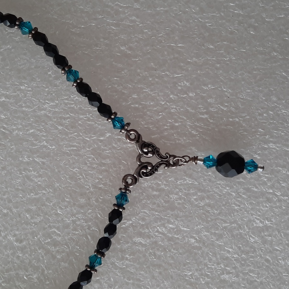 Necklace and earrings